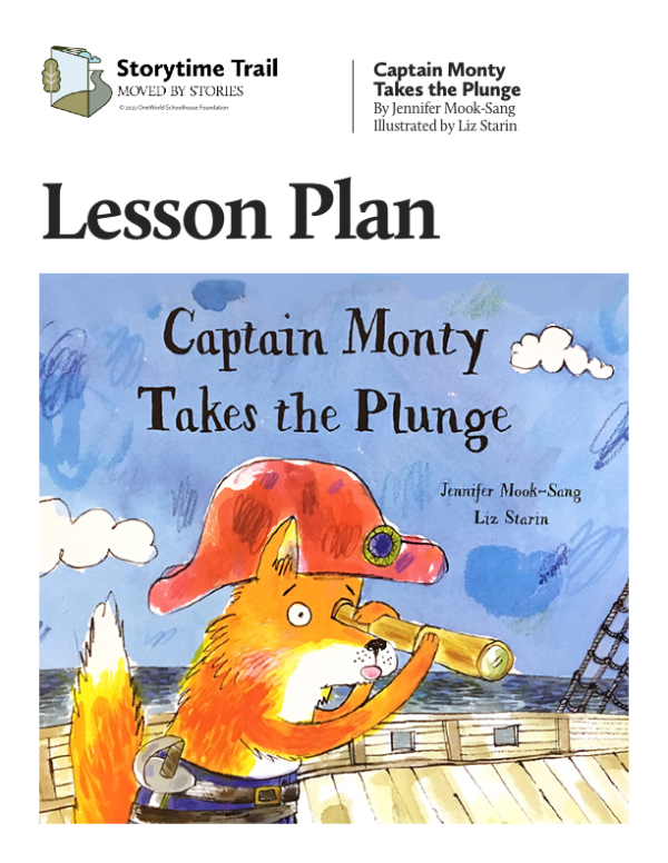 Captain Monty Takes The Plunge lesson plan cover