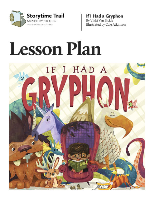 If I Had a Gryphon lesson plan cover