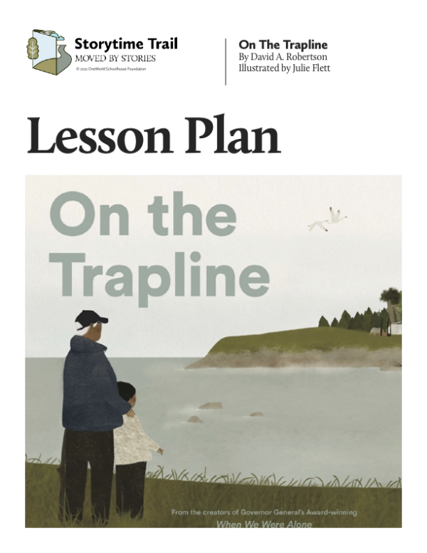 On The Trapline lesson plan cover