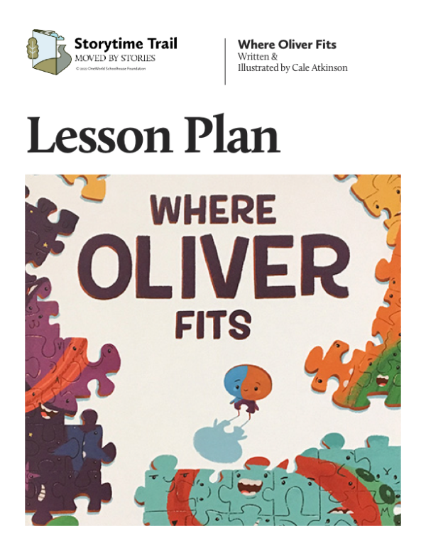 Where Oliver Fits lesson plan cover
